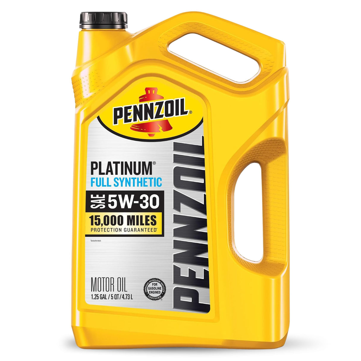 Pennzoil Platinum Full Synthetic 5W-30, ulei de motor 4,73 L cu tehnologie PurePlus