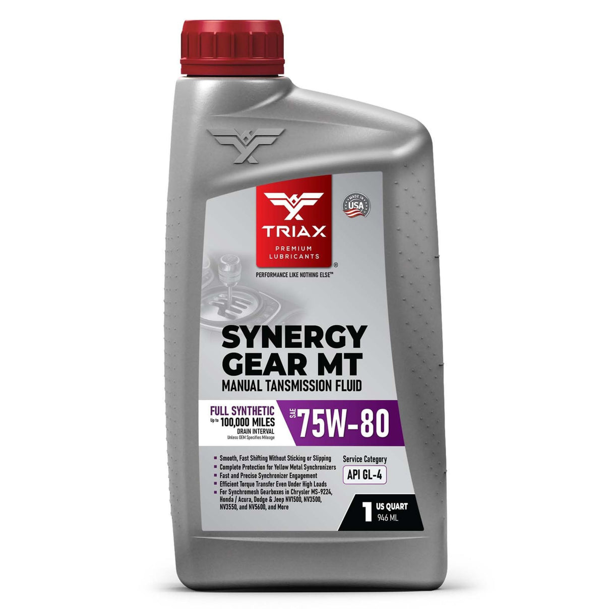 TRIAX SYNERGY GEAR MT 75W-80 GL-4
