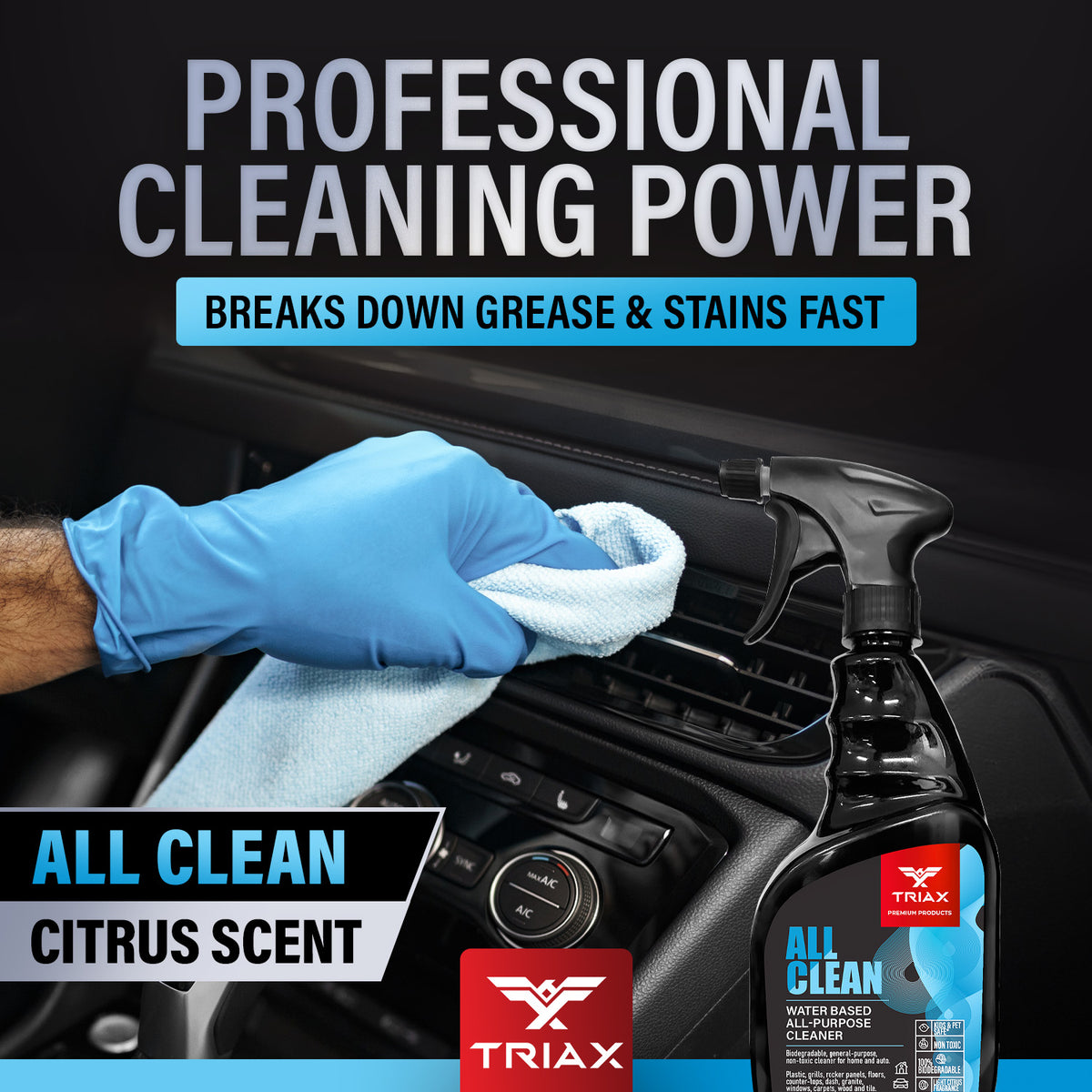 TRIAX All Clean - Solutie de Curatare Universala