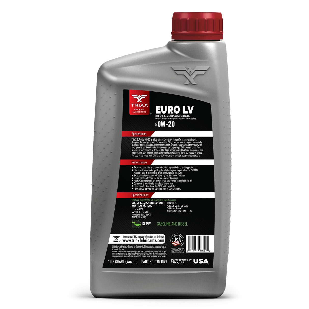 TRIAX EURO LV 0W-20