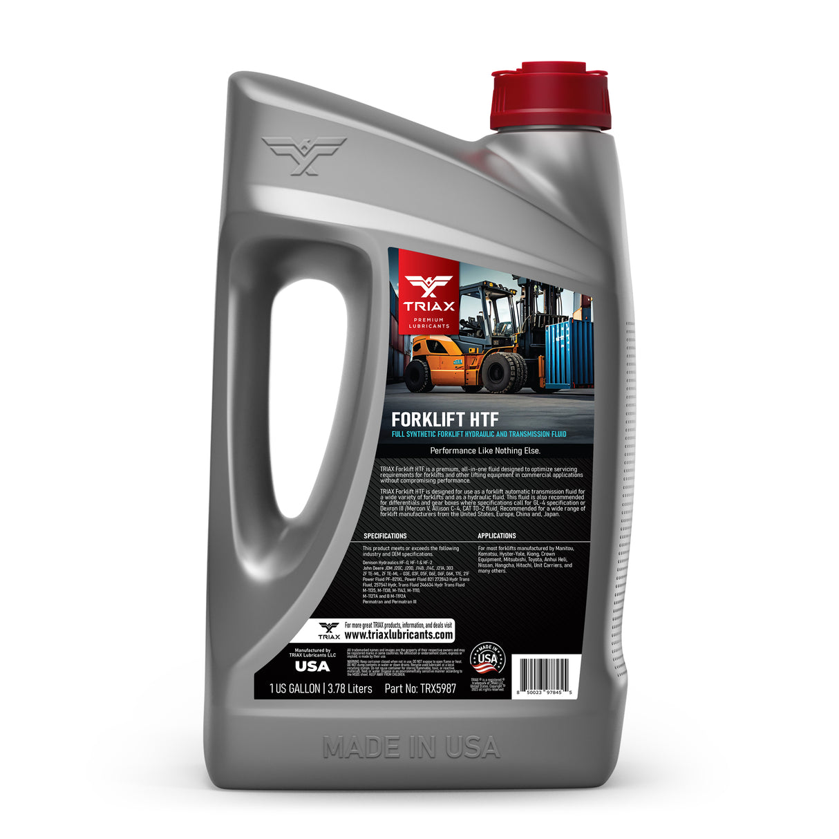 TRIAX Forklift HTF ( Hydraulic & Transmission Fluid) - Ulei Hidraulic si Transmisie pentru stivuitoare
