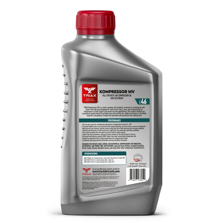 TRIAX Kompressor MV  ISO 46 Full sintetic Ulei Compresor aer
