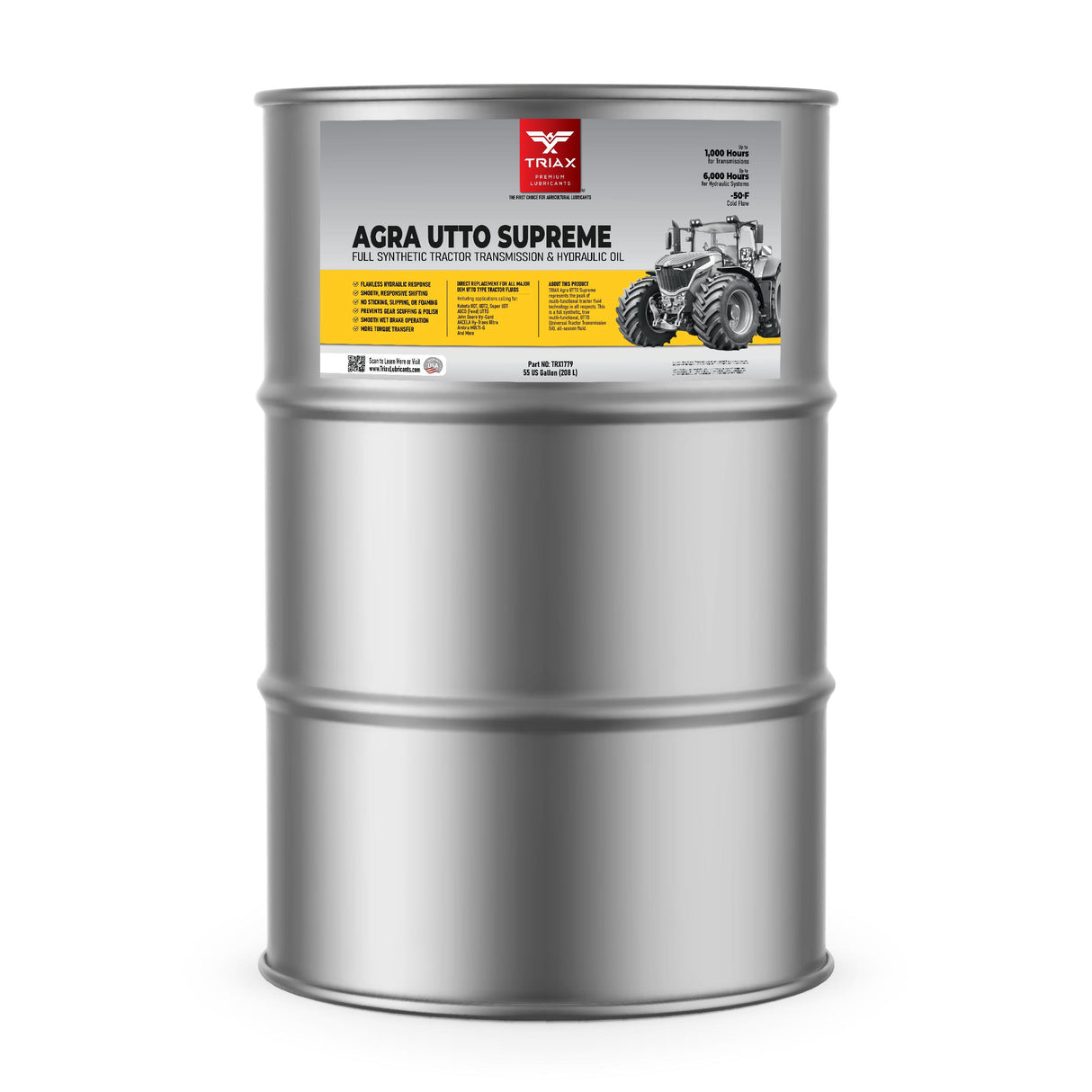 TRIAX Agra UTTO SUPREME Ulei Hidraulic | Transmisie | Frane Umede FULL SINTETIC