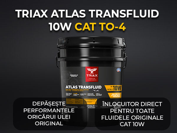 TRIAX Atlas HD Transfluid 10W TO-4 - Ulei transmisie utilaje