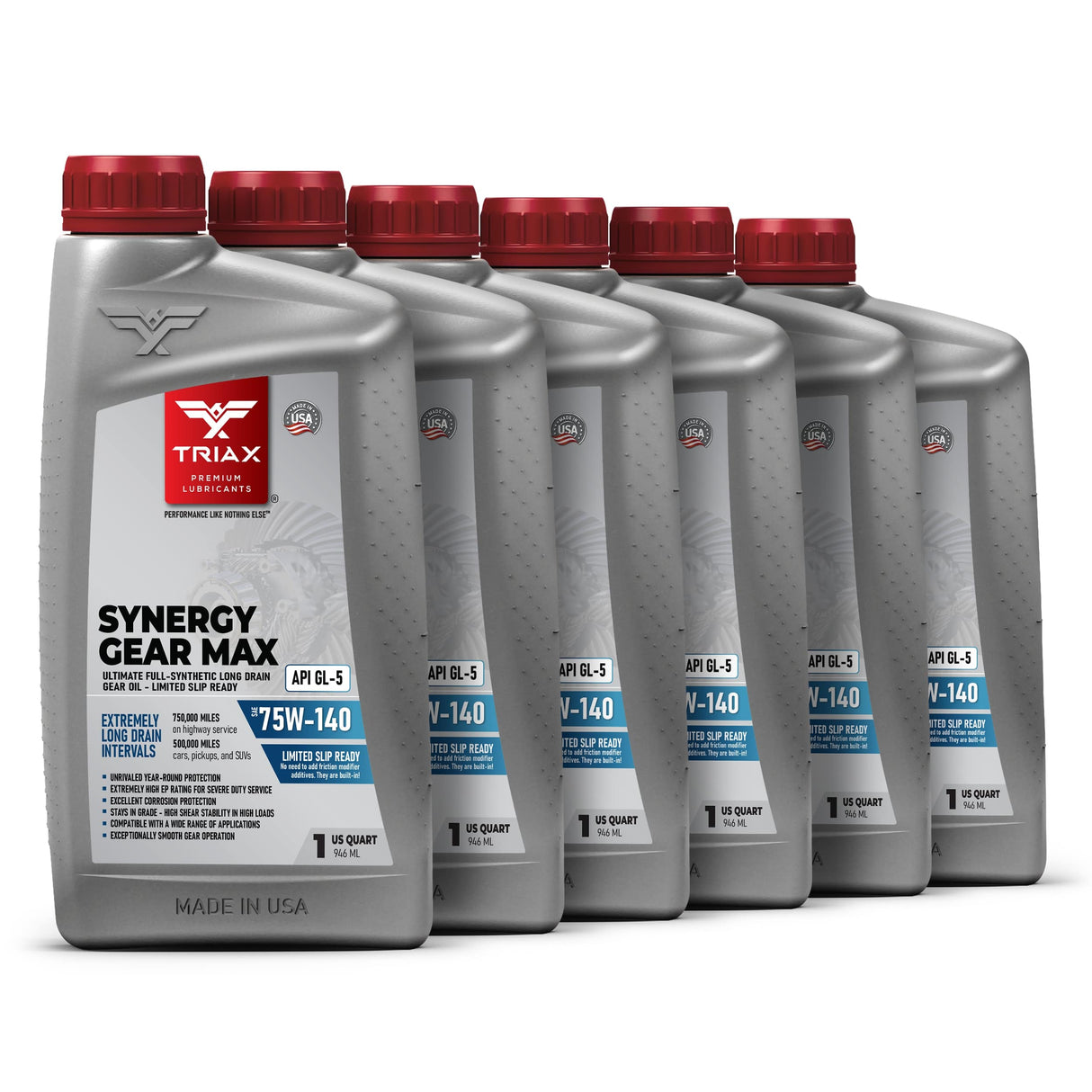 TRIAX Synergy Gear Max 75W-140 GL-5 LS (Full Synthetic)