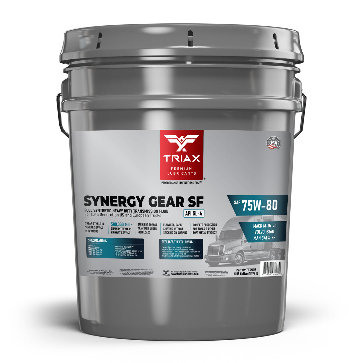 TRIAX Synergy Gear Max 75W-80 Full Sintetic