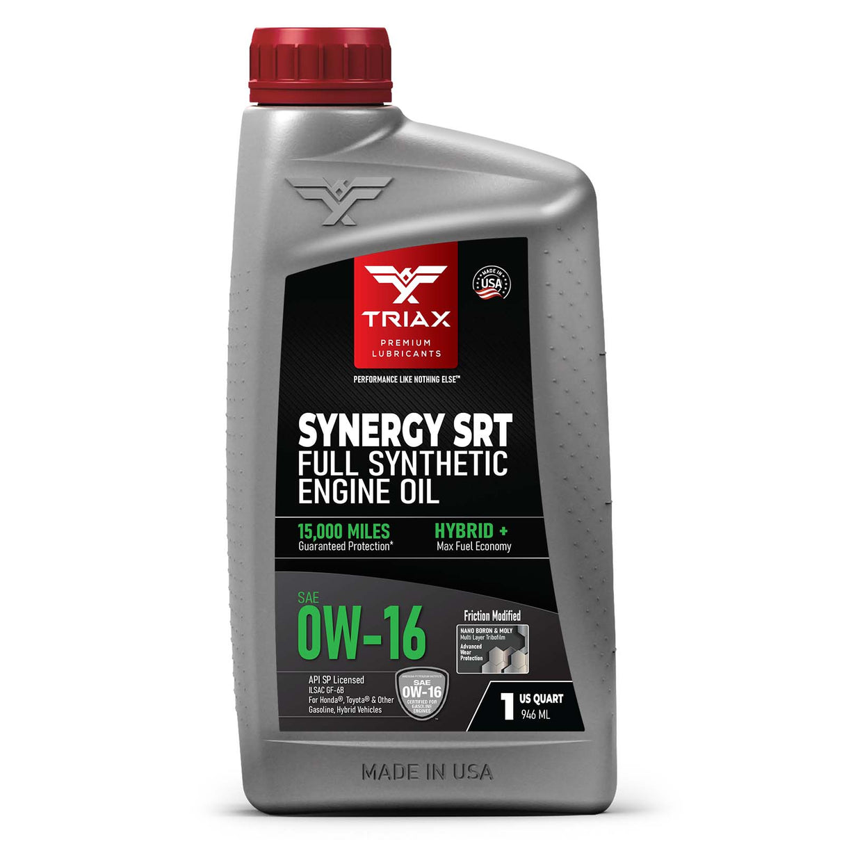 Triax Synergy SRT 0W-16 Full Synthetic