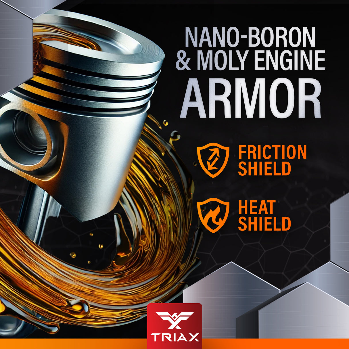 TRIAX Synergy SRT 10W-40 Full Synthetic High Mileage