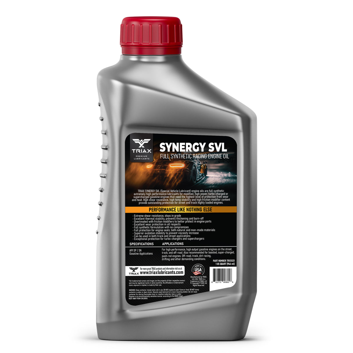 TRIAX Synergy SVL 10W-60 Full Synthetic