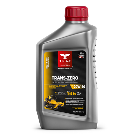 TRIAX TRANS ZERO 20W-50 - Ulei transmisii hidrostatice pentru masini tuns iarba 946 ml