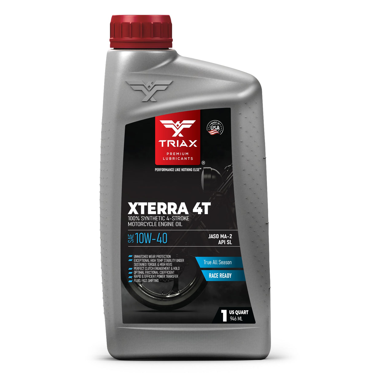 Ulei Motociclete TRIAX Xterra 4T 10W-40 Full Sintetic | JASO MA2, API SL