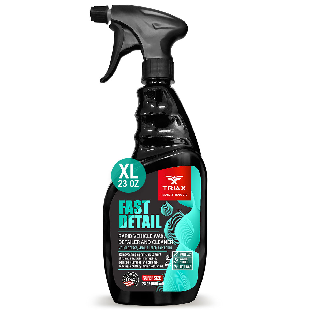 TRIAX Fast Detail - Solutie de Curatare si Intretinere Rapida pentru Vehicule.