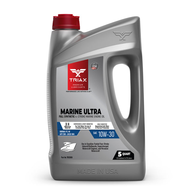 TRIAX MARINE ULTRA 10W-30 - Ulei Full Sintetic barci si ambarcatiuni marine in 4 Timpi 4.73 L