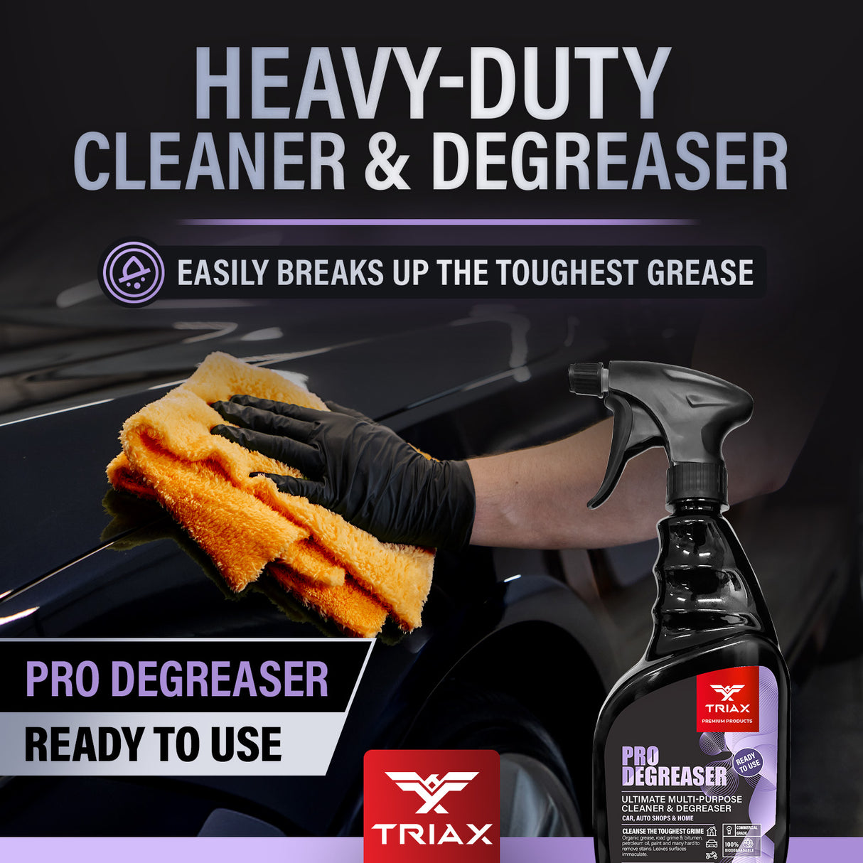 TRIAX Pro Degreaser - Solutie de Curatare si Degresare Universala