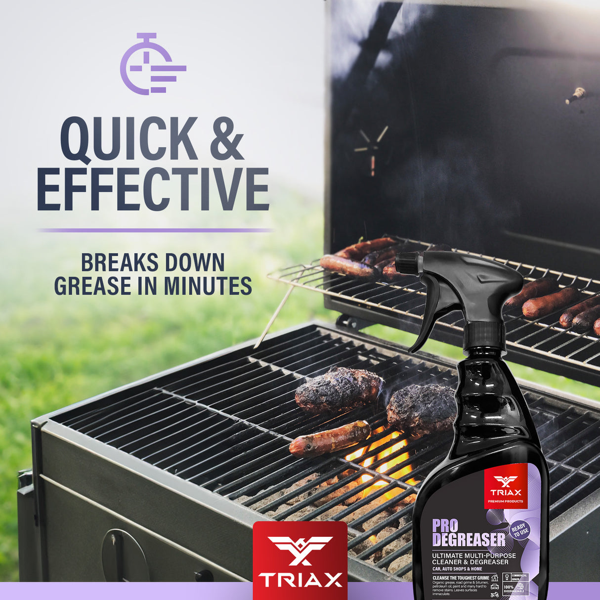 TRIAX Pro Degreaser - Solutie de Curatare si Degresare Universala