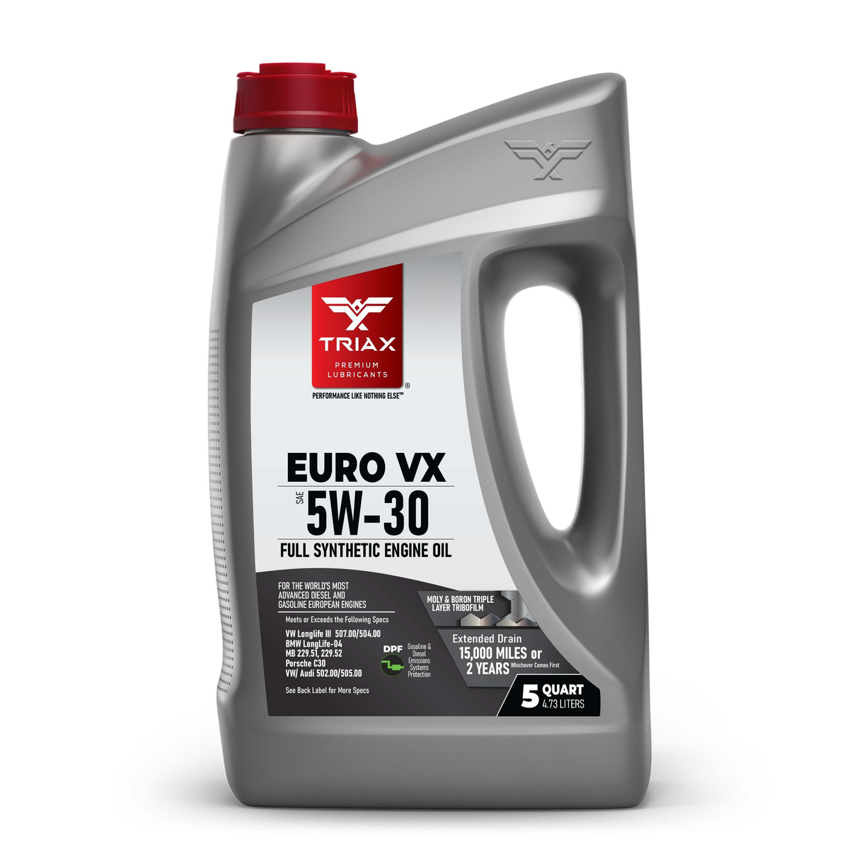 TRIAX Euro VX 5W-30 Full Synthetic DPF | 507.00 | 504.00 Longlife III