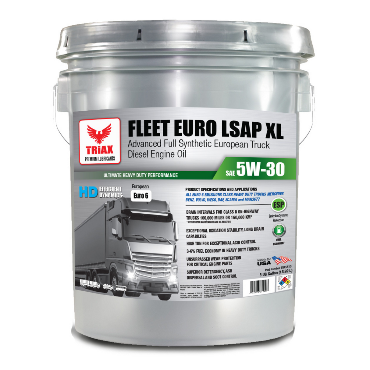 TRIAX Fleet Euro LSAP XL 5W-30 Euro 6