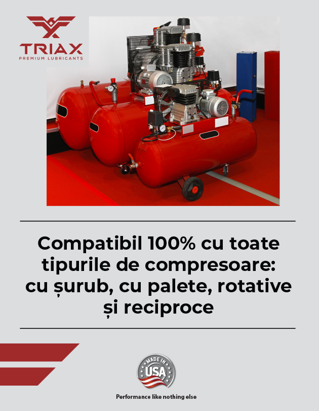 TRIAX Kompressor MV ISO 100 Full Sintetic Ulei compresor aer