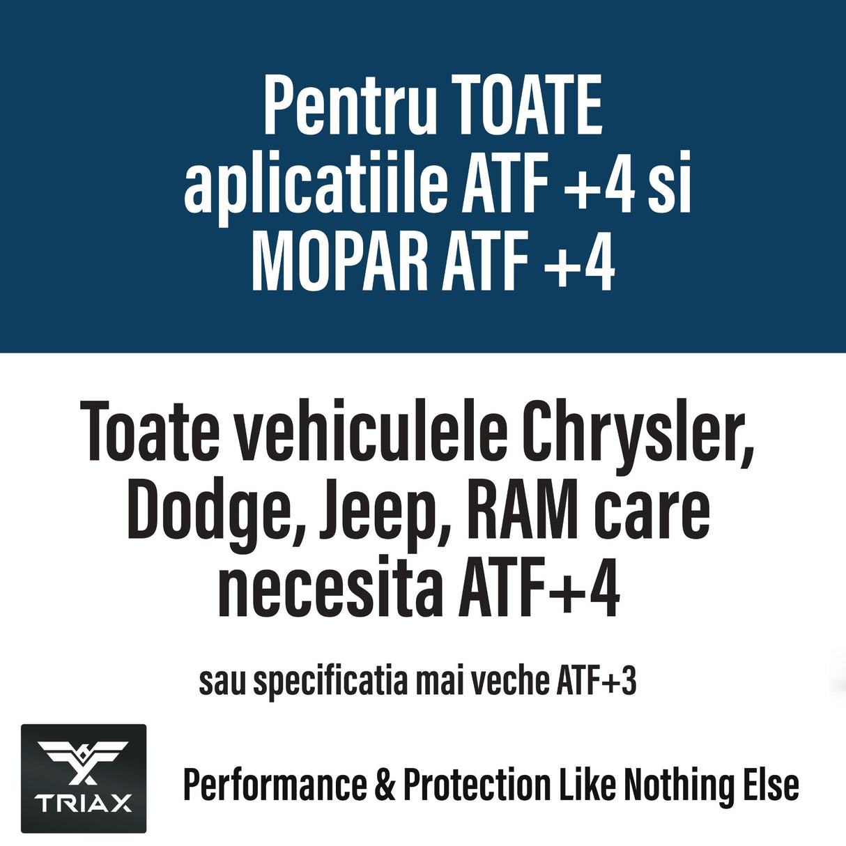 TRIAX ATF XT Full Synthetic ATF+4 - Ulei Pentru Transmisii ATF+4