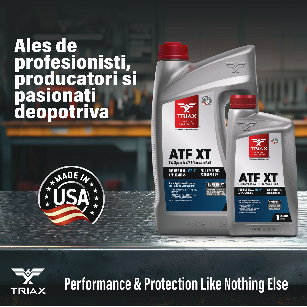 TRIAX ATF XT Full Synthetic ATF+4 - Ulei Pentru Transmisii ATF+4