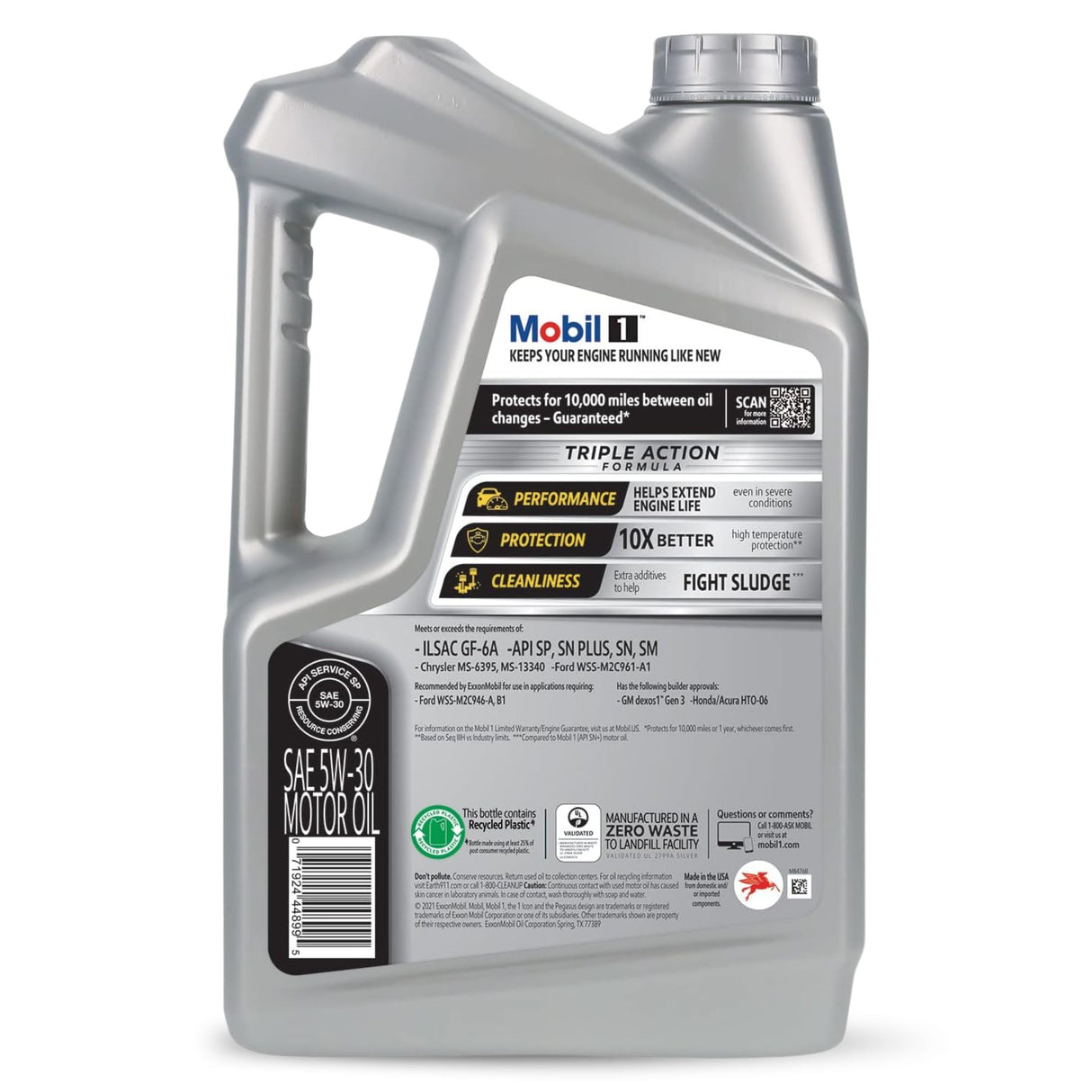 Ulei de motor full sintetic Mobil 1 Advanced 5W-30 - fabricat în SUA