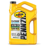 Ulei Pennzoil Platinum 0W-20, 4,73 L, pentru motoare pe benzină, cu aprobare dexos1 Gen 3