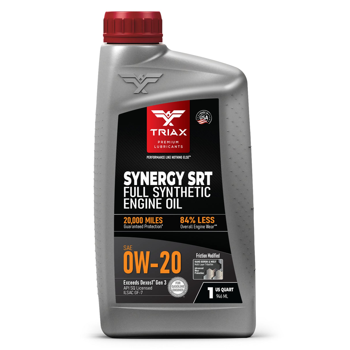 TRIAX SYNERGY SRT 0W-20 Full Synthetic