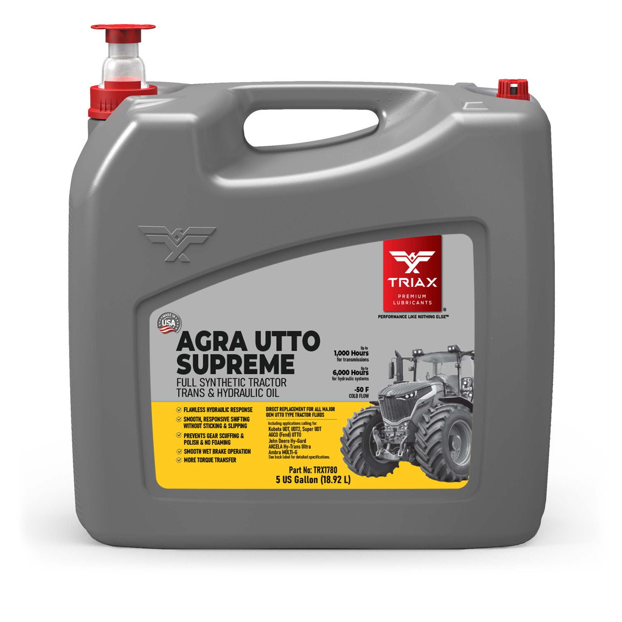 TRIAX Agra UTTO SUPREME Ulei Hidraulic | Transmisie | Frane Umede FULL SINTETIC
