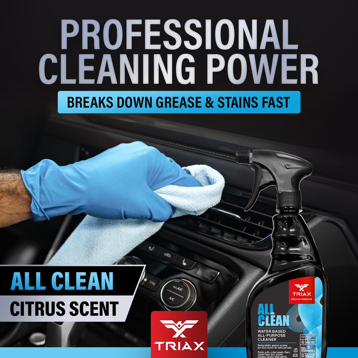 TRIAX All Clean - Solutie de Curatare Universala