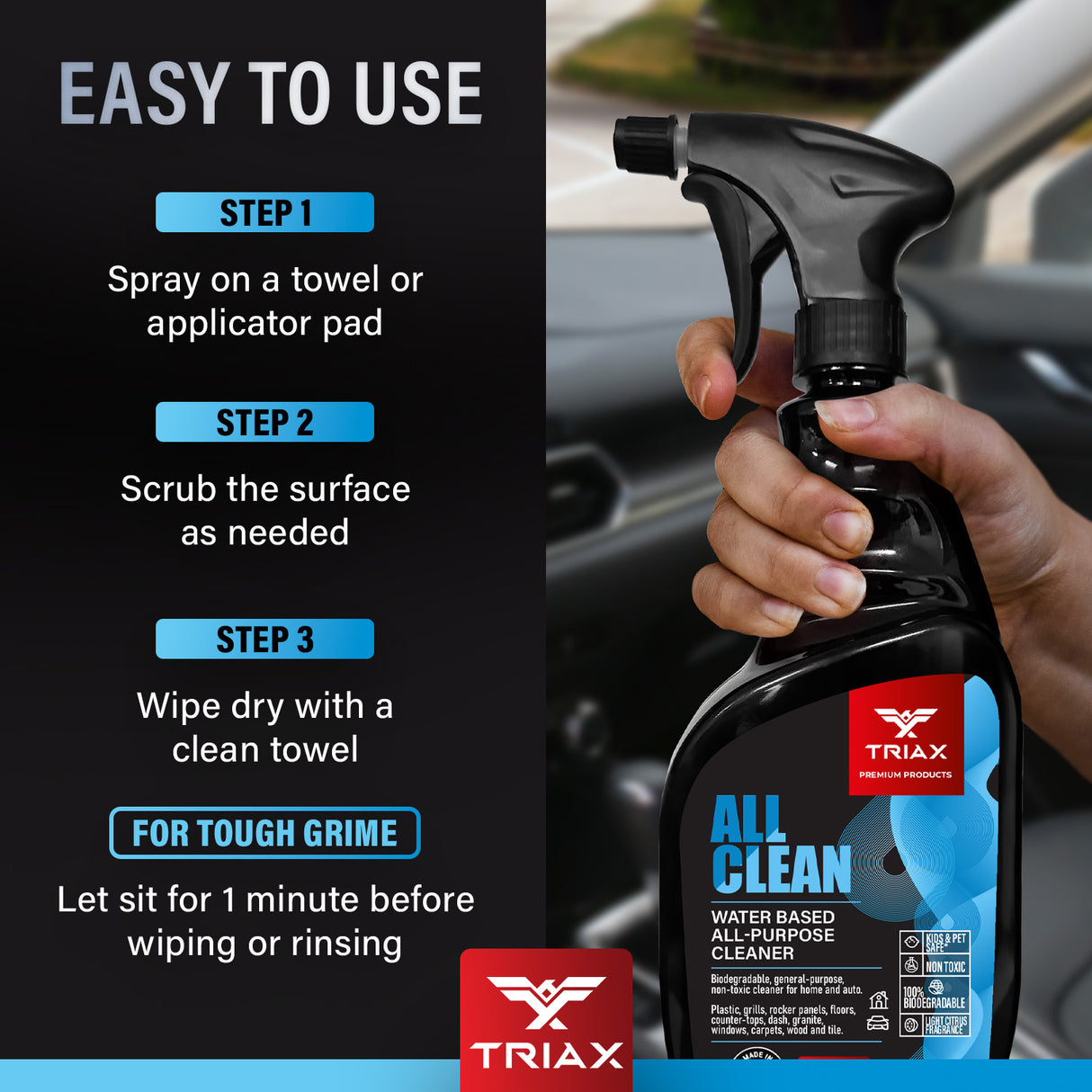 TRIAX All Clean - Solutie de Curatare Universala