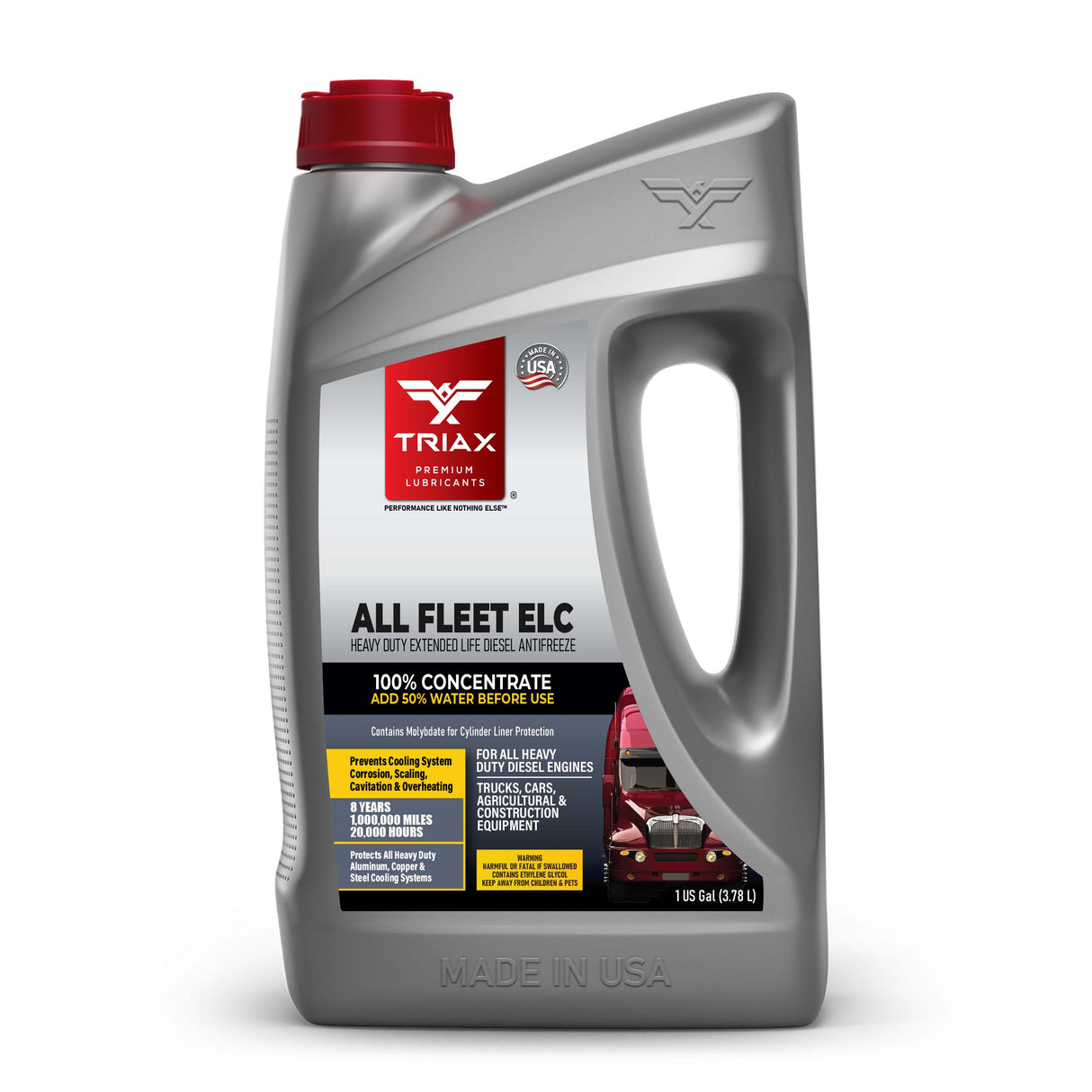 TRIAX All Fleet ELC Antigel 100% Concentrat - Camioane, Utilaje si Autoturisme