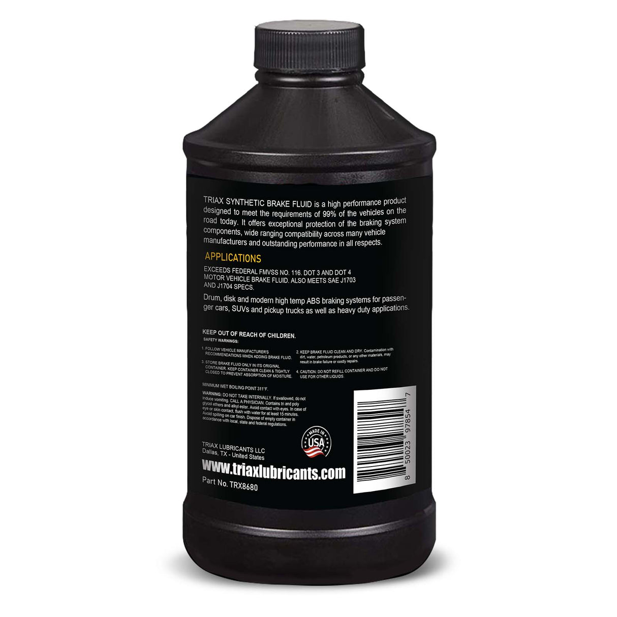 TRIAX Lichid de Frana Full Sintetic DOT 4