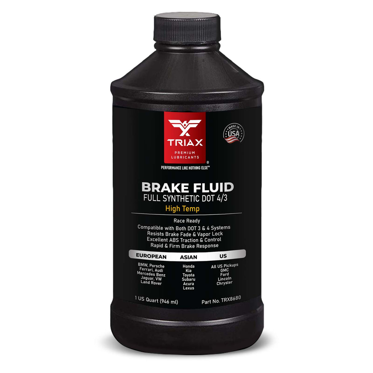 TRIAX Lichid de Frana Full Sintetic DOT 4