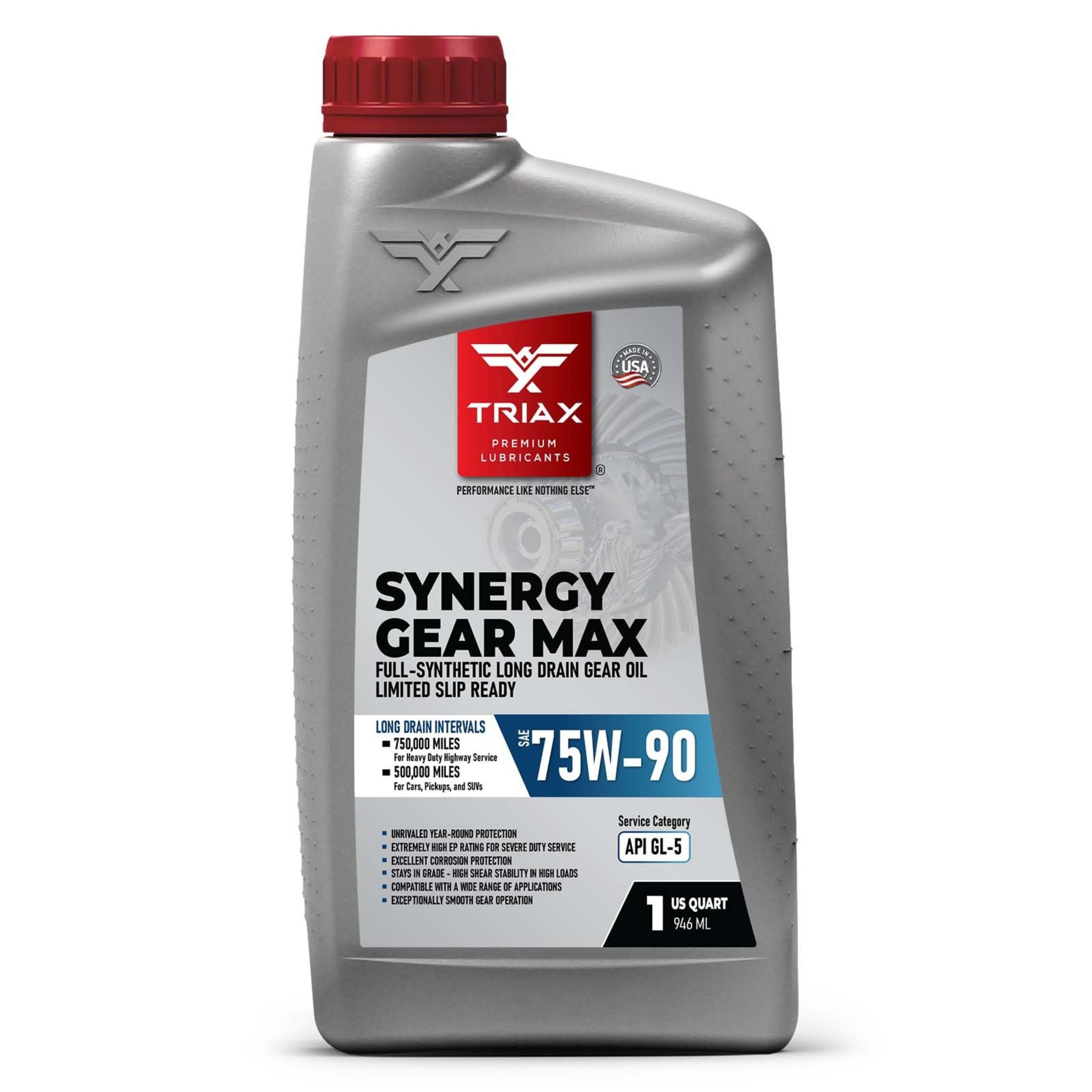 TRIAX Synergy Gear MAX 75W-90 Full Synthetic (GL-5, LS