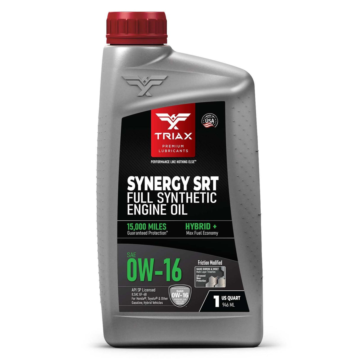 Triax Synergy SRT 0W-16 Full Synthetic