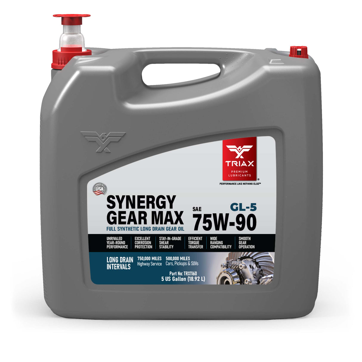TRIAX Synergy Gear 75W-90 Full Synthetic (GL-5, LS)