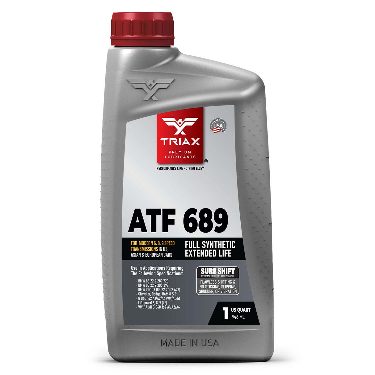 Triax ATF 689 Full Synthetic - Ulei Pentru Transmisii Automate in 6,8 sau 9 Trepte