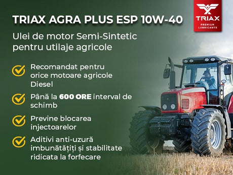 TRIAX AGRA PLUS ESP 10W-40 Semi-Sintetic