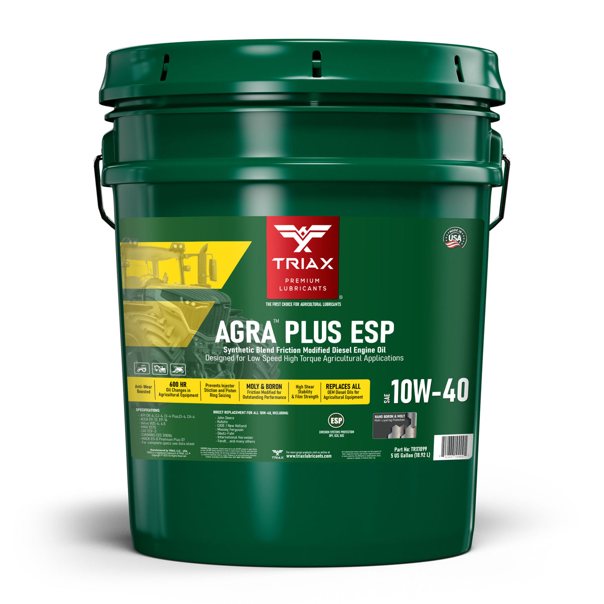 TRIAX AGRA PLUS ESP 10W-40 Semi-Sintetic