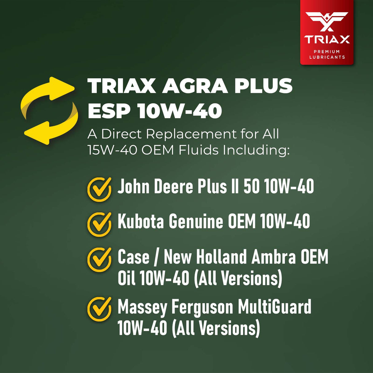 TRIAX AGRA PLUS ESP 10W-40 Semi-Sintetic
