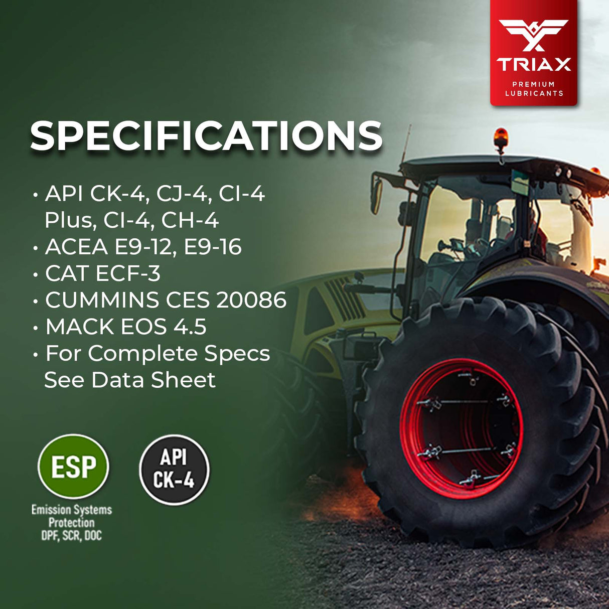 TRIAX AGRA PLUS ESP 10W-40 Semi-Sintetic