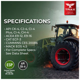 TRIAX Agra Supreme ESP 15W-40 Full Synthetic CK-4