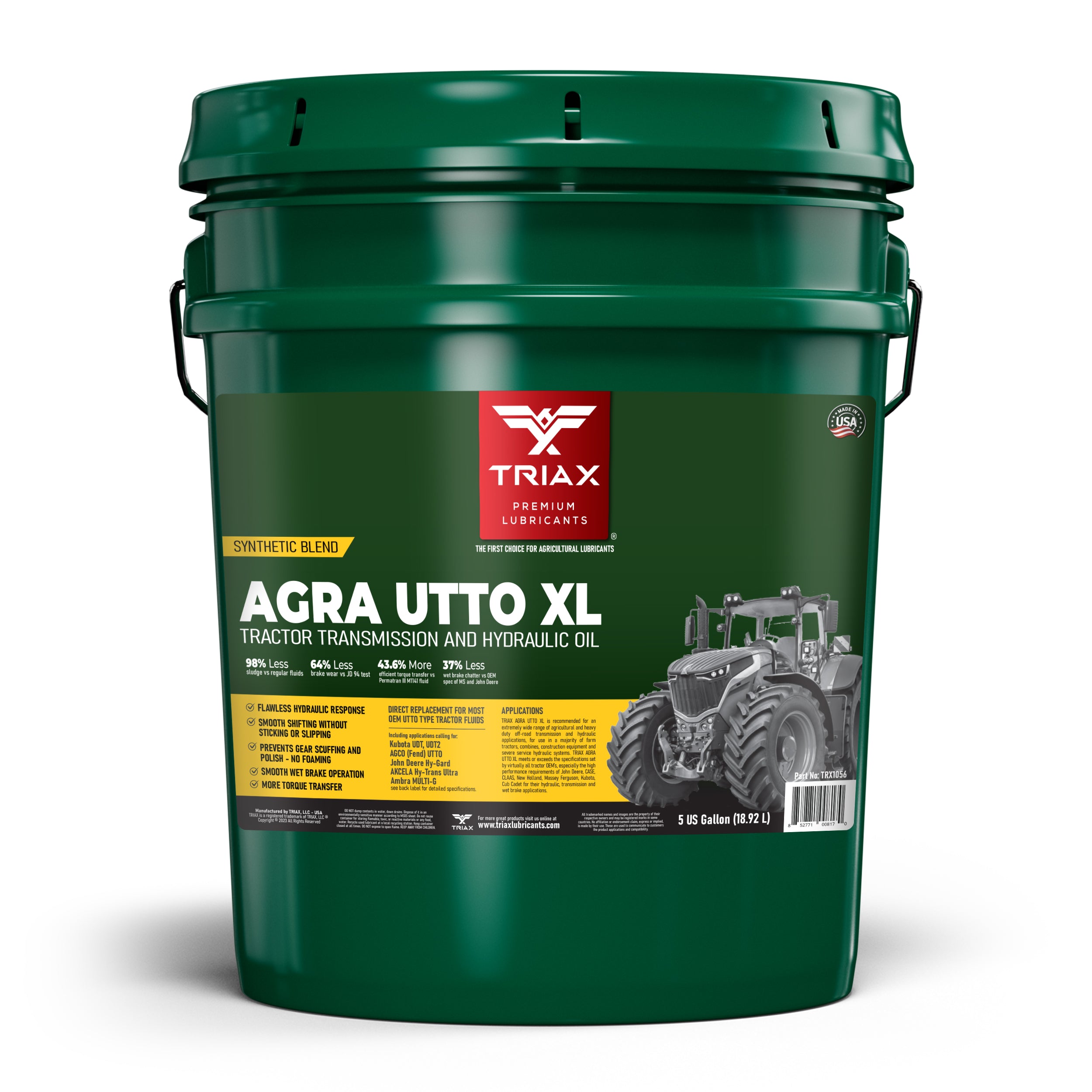 TRIAX Agra UTTO XL Tractor Hydraulic Fluid – uleidemotor.com