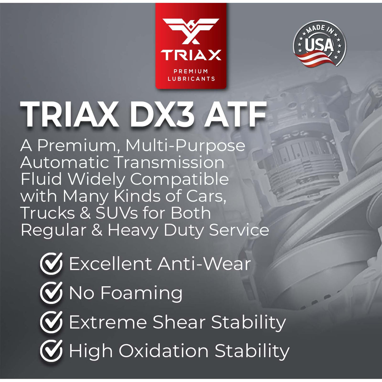 TRIAX ATF Multi-Functional Dexron III / Mercon
