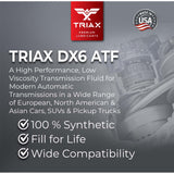 TRIAX DEX VI LV ATF - Full Synthetic