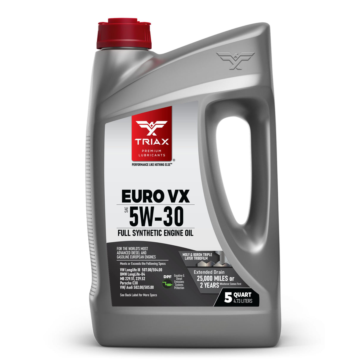 TRIAX Euro VX 5W-30 Full Synthetic DPF | 507.00 | 504.00 Longlife III
