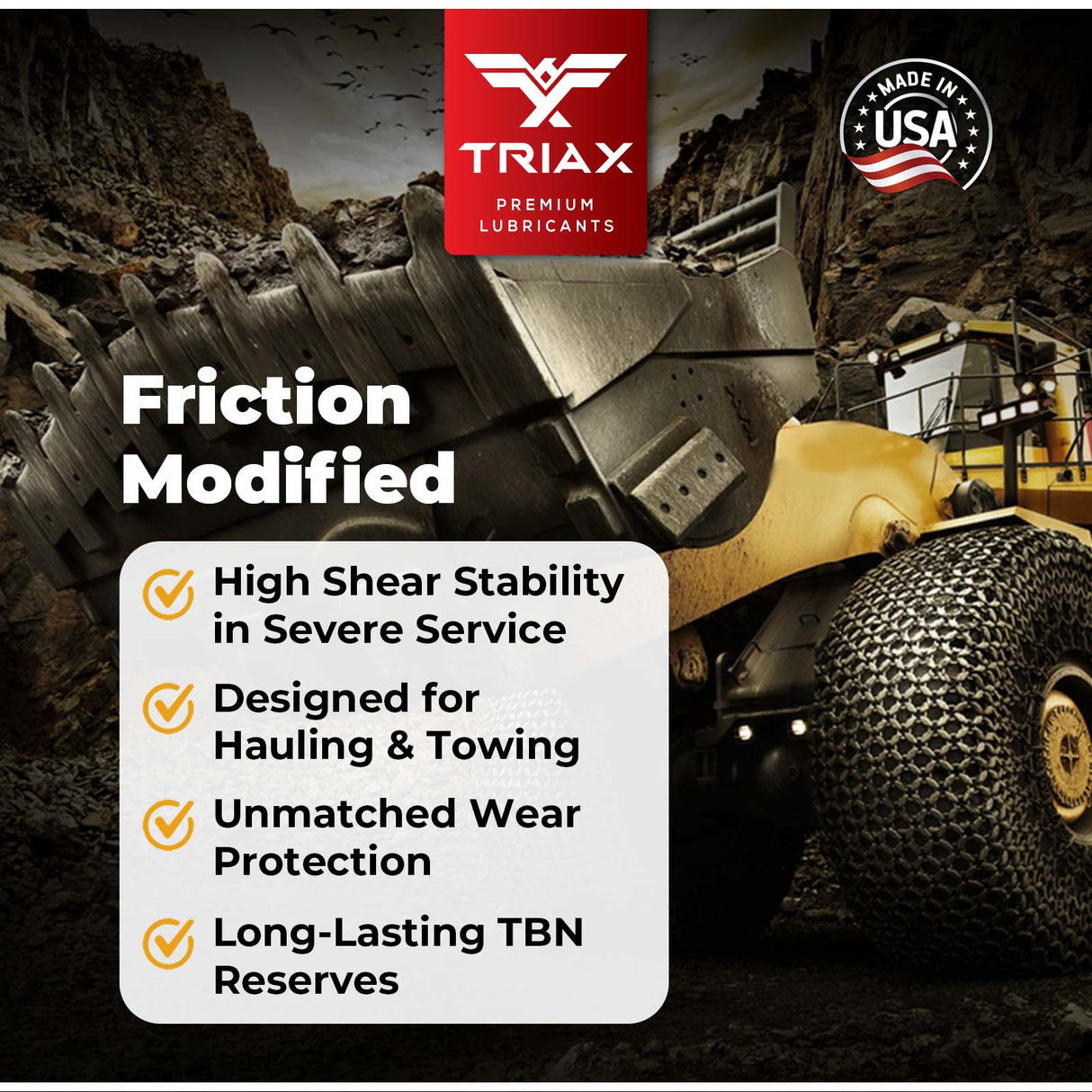 TRIAX Fleet Atlas 15W-40 - Utilaje JCB, CAT, Komatsu, Volvo