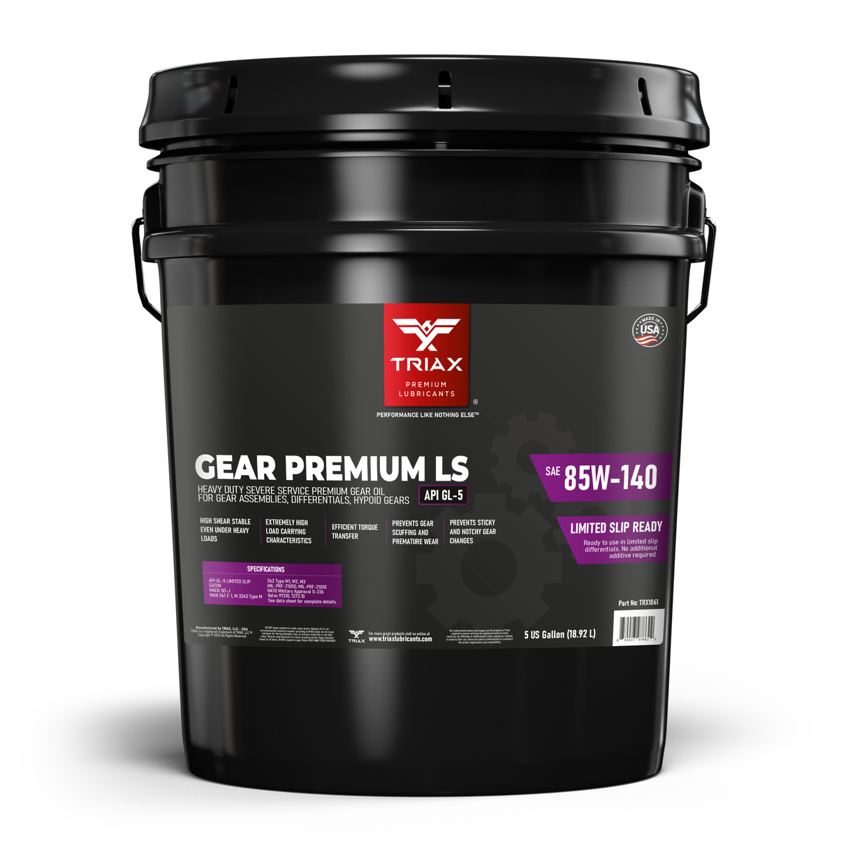 TRIAX HD Gear Premium 85W-140 GL-5 Convertizor si Diferentiale 19L