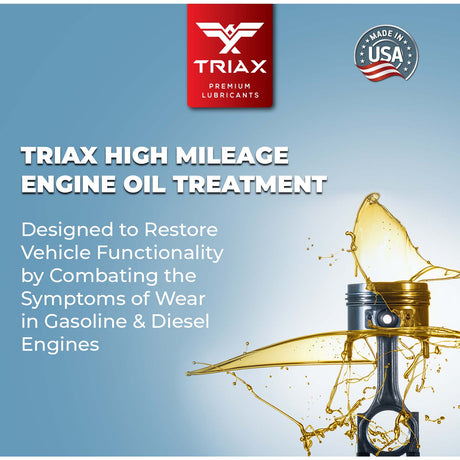 TRIAX - HIGH MILEAGE ENGINE OIL TREATMENT