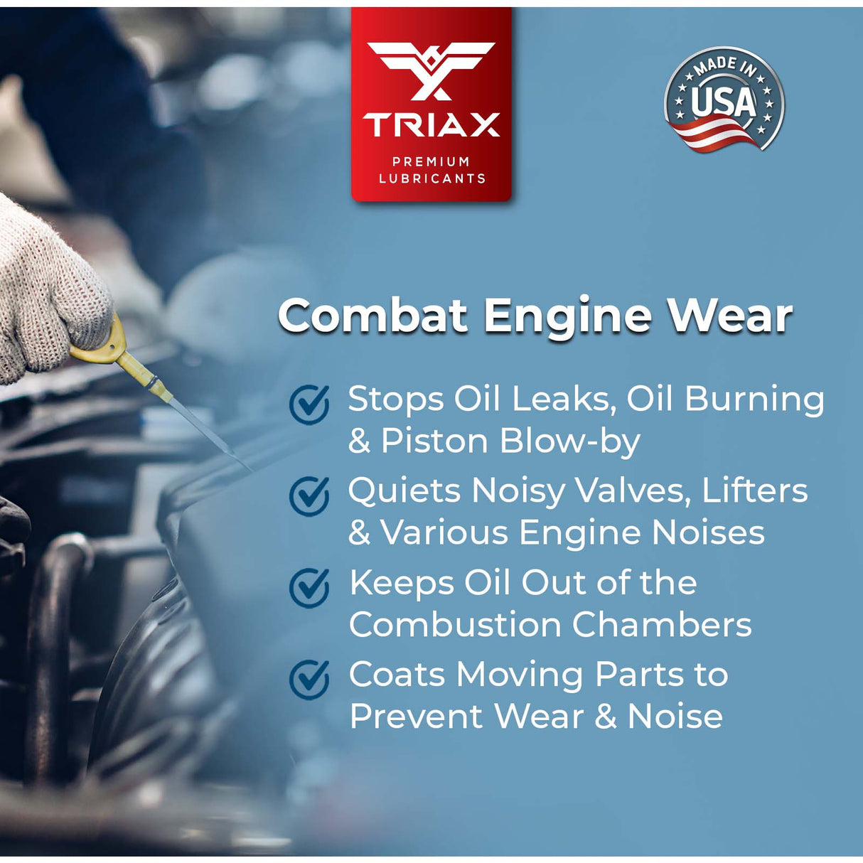 TRIAX - HIGH MILEAGE ENGINE OIL TREATMENT